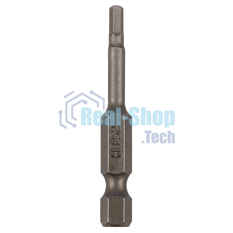 Бита шестигранная Kranz HEX-3х50 мм для шуруповерта (упак. 10 шт.)