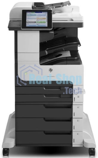 МФУ лазерное HP LaserJet Enterprise MFP M725z, лазерный принтер/сканер/копир/факс A3, 40ppm, 1200dpi, 1Gb, 320Gb HDD, 6 trays 100+250+250+3x500, Stand, ADF100, Duplex, Stapler, USB/LAN/FIH, Color LCD20i, 1y warr, замена Q7830A M5035x, Q7831A M5035xs)