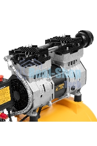 Компрессор Denzel DLS950/24 безмаслянный малошумный 950 Вт, 165 л/мин,ресивер 24 л