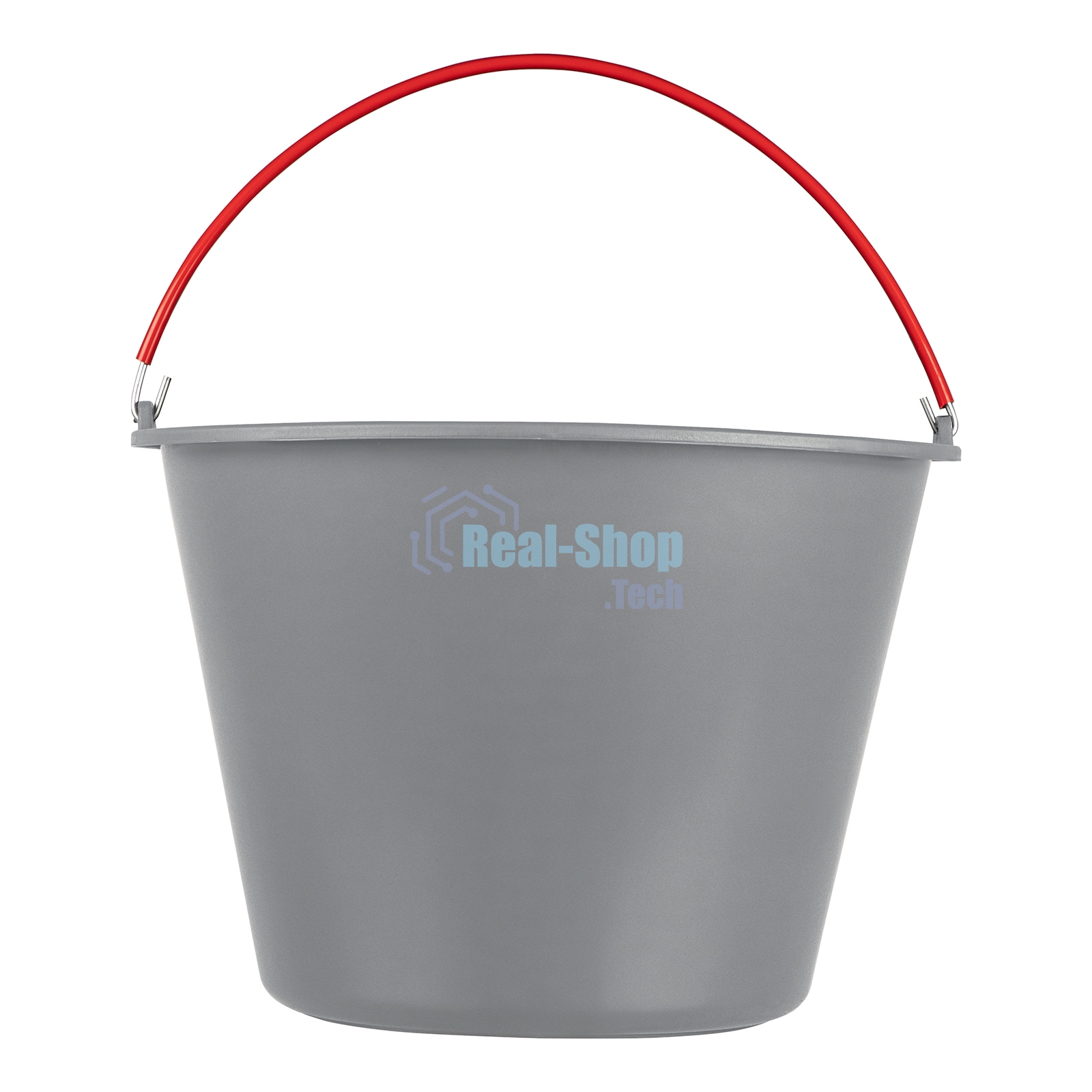 Ведро строительное Matrix пластмассовое 12 л, ударопрочное, обрезиненная ручка