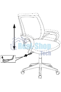 Кресло детское Бюрократ BUROKIDS 1 W мультиколор красные губы крестов. пластик пластик белый