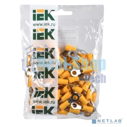 Наконечник НКИ 5.5-6 (кольцо 4-6) (уп.100шт) ИЭК UNL20-006-6-6