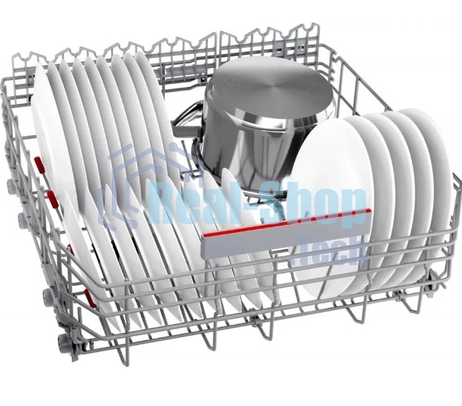 Встраиваемая посудомоечная машина Bosch SMV6ECX08E, серебристый, 59.8 см, 14 компл., 42 дБ, класс G