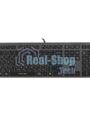 Клавиатура A4Tech Fstyler FX60H проводная, USB Type-A, серый