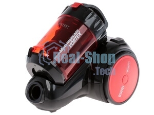 Пылесос Centek CT-2524 черный/красный, 420/2300 Вт, уборка сухая, пылесборник контейнер 2 л