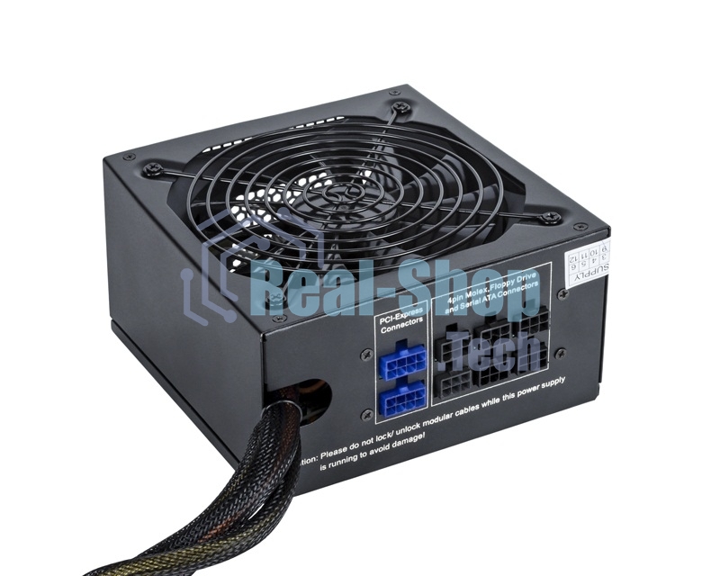 Блок питания ExeGate 600PPX (EX221642RUS), 600Вт, 135мм, черный