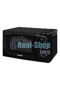 Микроволновая печь Starwind SWM5420 черный, 20 л, 700 Вт, переключатели - поворотный механизм