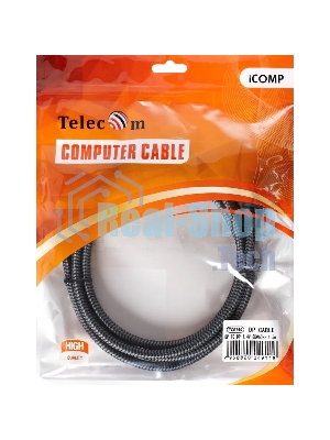 Кабель соединительный DP-DP 1.4V 8K@60Hz 1.5м, Telecom Pro TCG750-1.5M