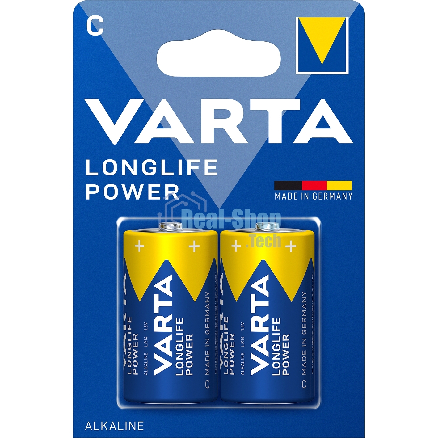 Батарейка VARTA LONGL. POWER C бл. 2