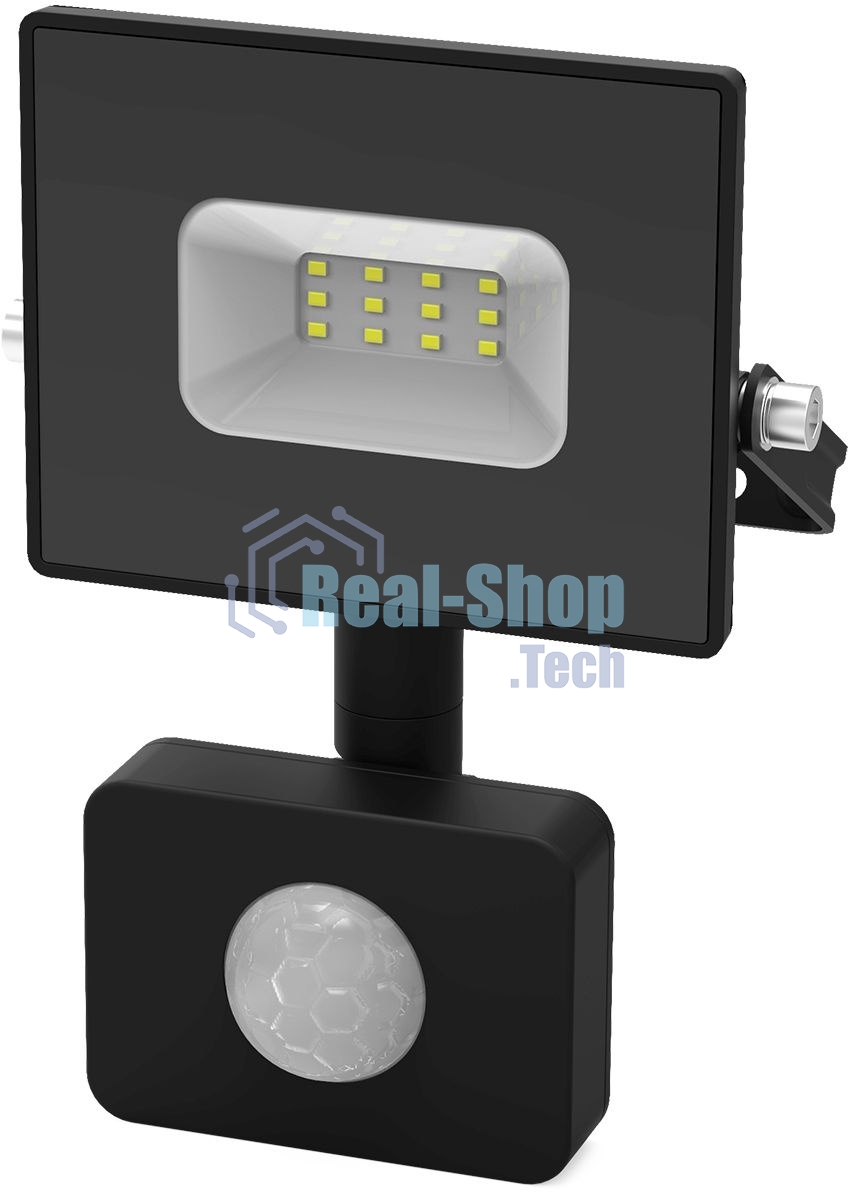 Прожектор светодиодный Gauss Elementary LED 10W 700lm IP65 6500К с датчиком движения 1/40