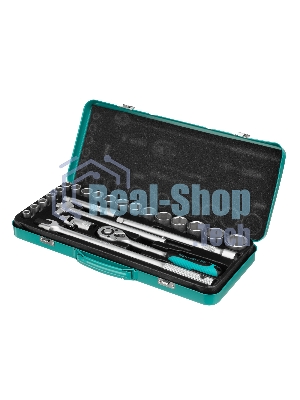 Набор торцевых головок с трещоткой Stels 1/2