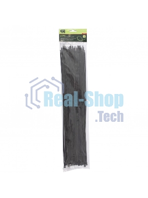 Хомуты Сибртех, 500 х 4,8 мм, пластиковые, черные, 50 шт. 45568