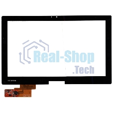 Сенсорное стекло (тачскрин) для Toshiba TCM11G04/TCM11G05 V0.1, черное