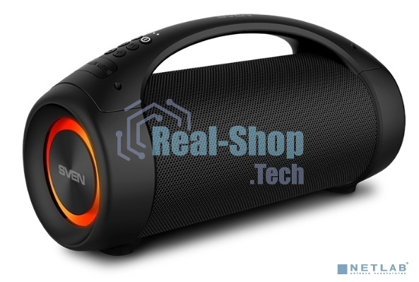 Колонка портативная Sven АС PS-370 черный 40W 2.0 BT