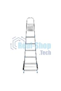 Стремянка Сибртех 7 ступеней, стальная, оцинкованная