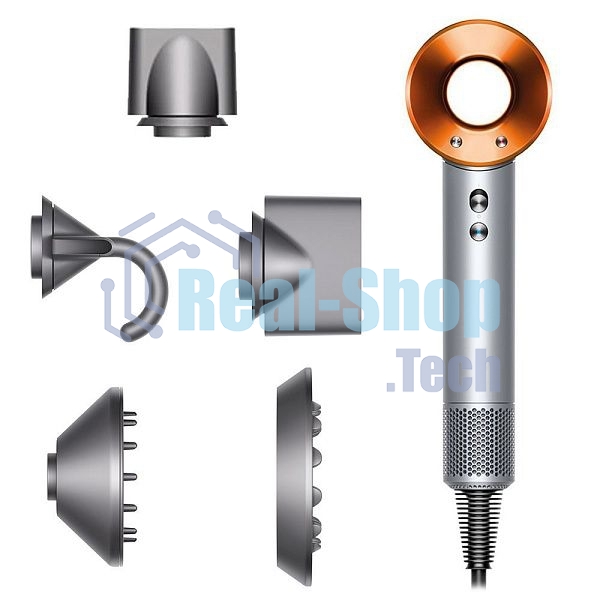 Фен Dyson Supersonic HD08 Hair Dryer, никель/медь (Gift Edition)