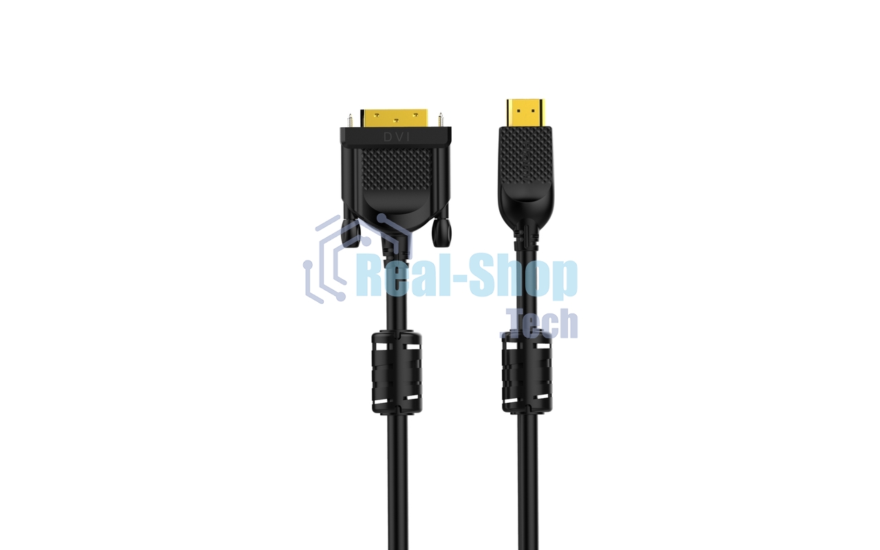 Кабель HDMI AM/DVI(24+1)M, 1.8м, CU, 1080P@60Hz, 2F, VCOM CG484GD-1.8M