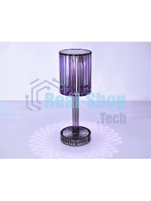 Настольная светодиодная лампа Ambrella light DE8071 GR серый LED RGB 3W (ПДУ RGB)