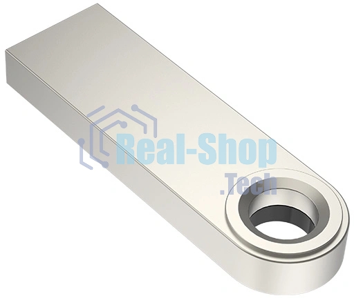 Флешка USB Netac U278 (NT03U278N-128G-32PN), 128Gb, USB 3.0, R/W 110/45, серебристый/черный