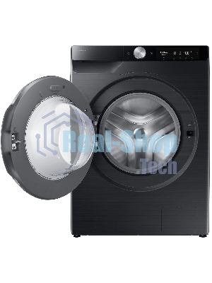 Стиральная машина Samsung WW90DG6U34LBLP черный, загрузка фронтальная 9 кг, 1400 об/мин., класс: A