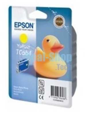 Картридж струйный Epson C13T05544010 желтый для Epson RX520/R240