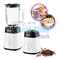 Блендер Kitfort КТ-1381, стационарный, белый