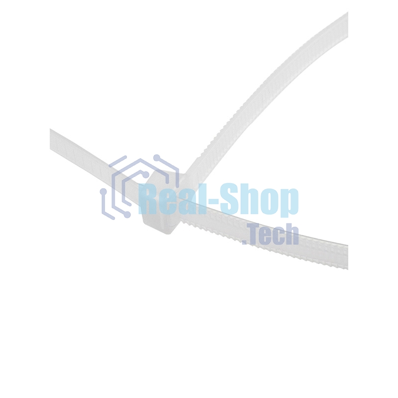 Хомут-стяжкa нейлоновая с тройным замком Rexant 150x3,6 мм, белая, упаковка 100 шт.