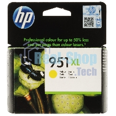Картридж струйный HP 951XL CN048AE желтый для HP OJ Pro 8100/8600 (1500 стр.)