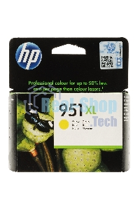 Картридж струйный HP 951XL CN048AE желтый для HP OJ Pro 8100/8600 (1500 стр.)