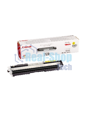 Картридж лазерный Canon Cartridge 729Y (4367B002) желтый (1000 стр.) для Canon i-Sensys LBP-7010C/7018C
