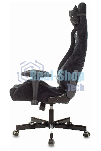 Кресло игровое Бюрократ Knight Outrider Light-20 черный с подголов. крестовина металл