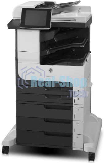 МФУ лазерное HP LaserJet Enterprise MFP M725z, лазерный принтер/сканер/копир/факс A3, 40ppm, 1200dpi, 1Gb, 320Gb HDD, 6 trays 100+250+250+3x500, Stand, ADF100, Duplex, Stapler, USB/LAN/FIH, Color LCD20i, 1y warr, замена Q7830A M5035x, Q7831A M5035xs)