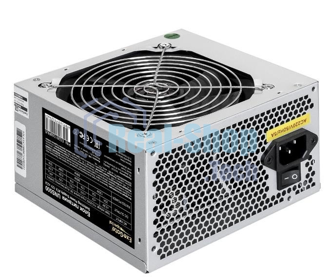 Блок питания ExeGate UNS550 (ES282068RUS), 550Вт, 120мм, серый