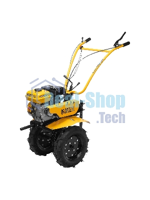 Мотоблок Denzel DPT-370S, 7 л.с., ремен.сцеп, фрез 3х4, ШОМ, передачи 3В/1Н