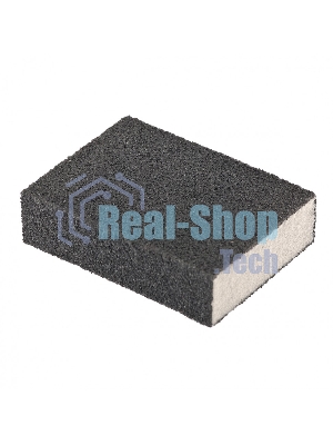 Губка для шлифования Matrix, 100 х 70 х 25 мм, средняя плотн., P 80