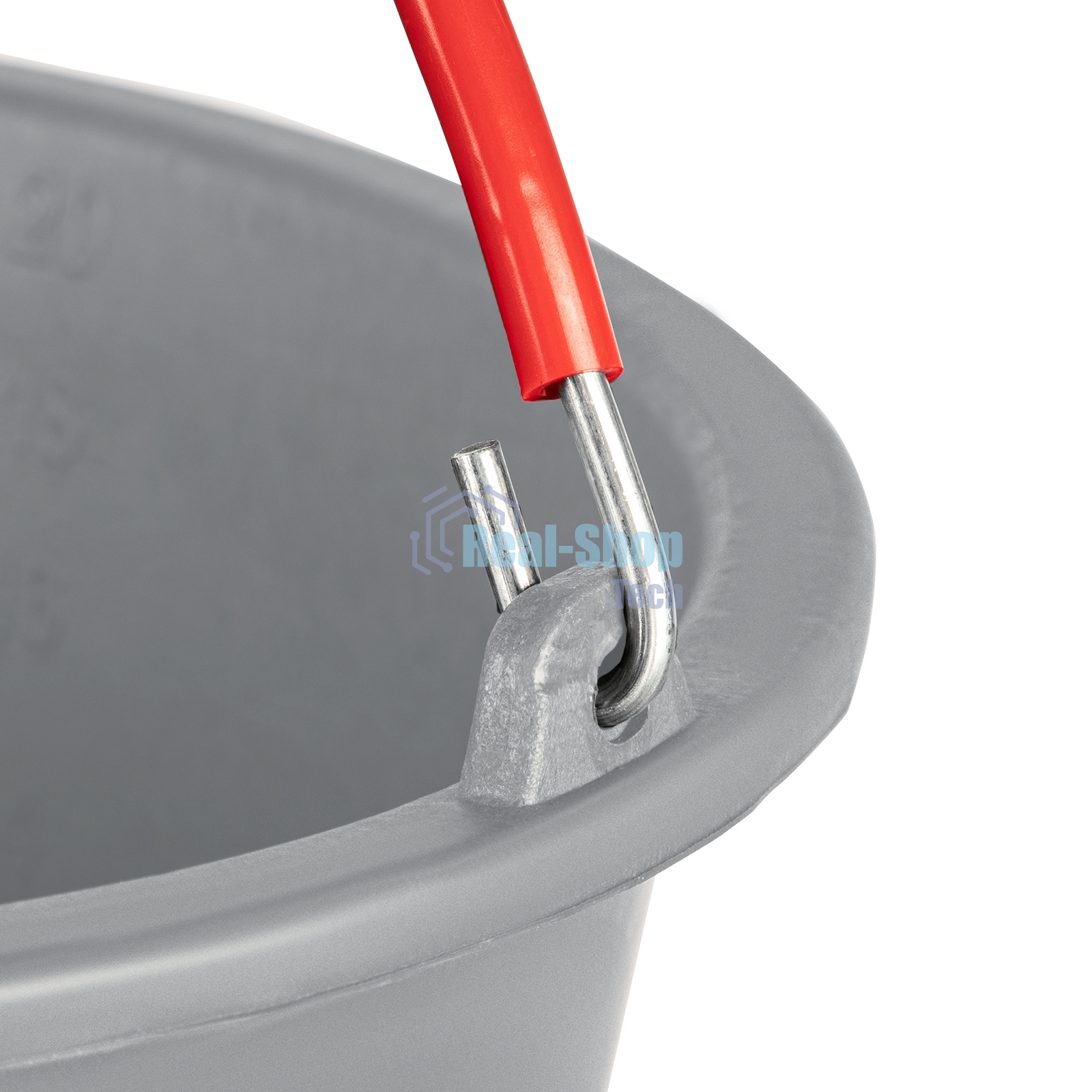 Ведро строительное Matrix пластмассовое 12 л, ударопрочное, обрезиненная ручка