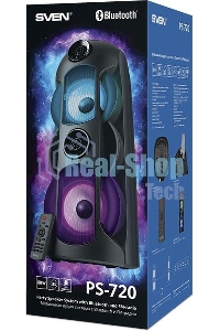 Мобильные колонки Sven PS-720 2.0 черные