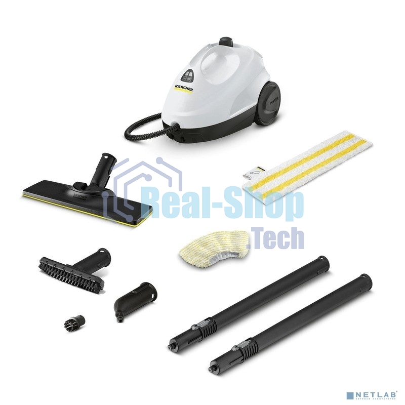 Пароочиститель напольный Karcher EasyFix SC 2 1500Вт белый