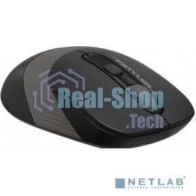 Мышь беспроводная A4Tech Fstyler FG10 черный/серый, 2000 dpi, радиоканал, USB, кнопки - 4