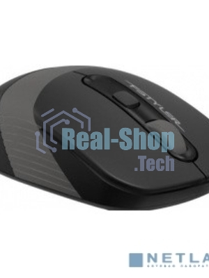 Мышь беспроводная A4Tech Fstyler FG10 черный/серый, 2000 dpi, радиоканал, USB, кнопки - 4