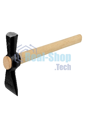 Молоток печника, 600 г, деревянная рукоятка, посадка без клина Россия
