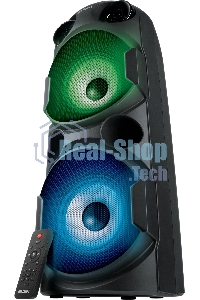 Колонка АС Sven PS-750, черный (80 Вт, TWS, Bluetooth, FM, USB, microSD, LED-дисплей, 2х4400мА*ч)