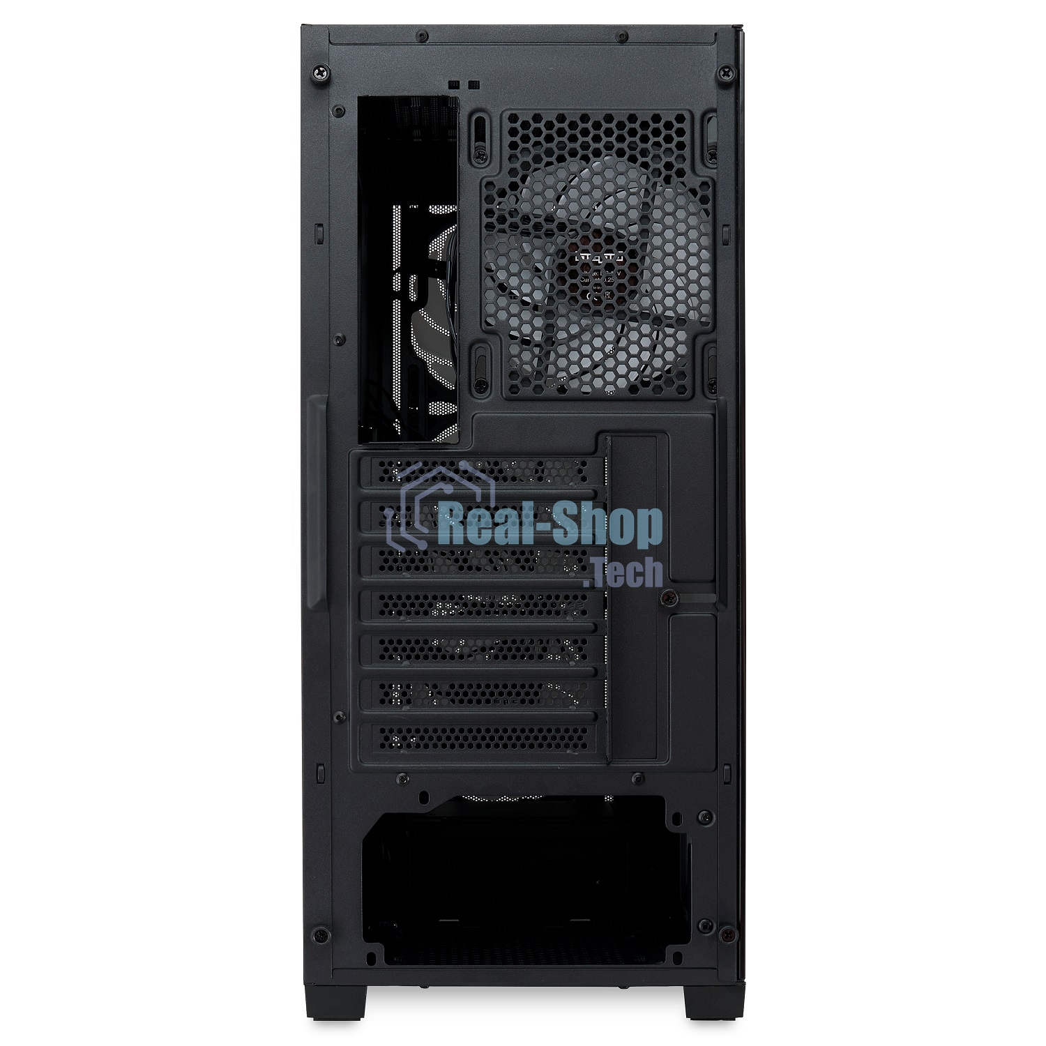 Компьютерный корпус HSPD M520, Mesh Mid Tower, черный, slide TG, 0.45 SPCC, 4x120мм ARGb ATX, mATX, mITX 160/330/184мм 2x2.5