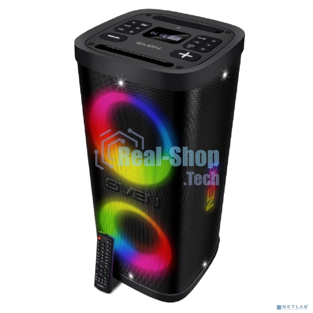 Мобильные колонки SVEN PS-950 2.0 черные 2x80 W Bluetooth