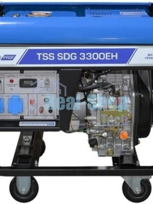 Электрогенератор дизельный ТСС SDG 3300EH, 3.3 кВт, 85 дБ, 78 кг