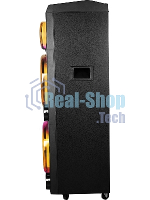 Колонка портативная Ural 23 черный 2000W 1.1 BT/3.5Jack/USB-C 15м 7000mAh (УРАЛ МОЛОТ 23)