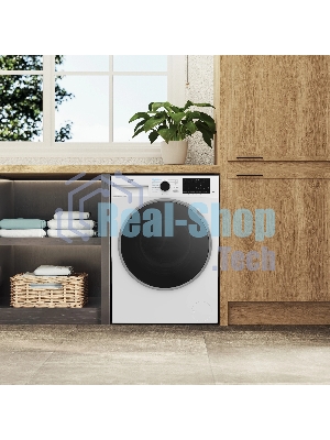 Стирально-сушильная машина Beko B3DFR57H23W белый, загрузка фронтальная 7,5 кг, 1200 об/мин., класс: В
