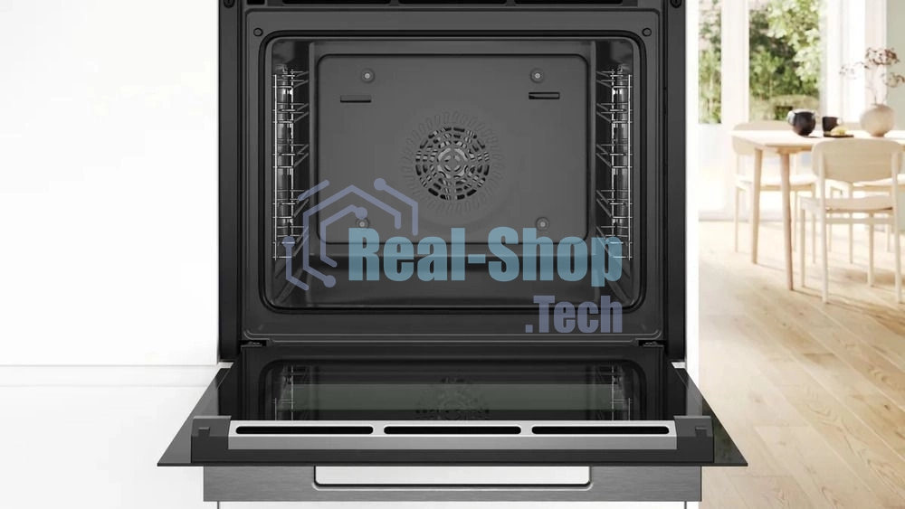 Встраиваемый духовой шкаф электрический Bosch Serie 8 HBG7341W1 белый