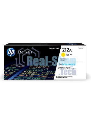 Картридж лазерный Cartridge HP 212A для CLJ Enterprise M554/M555/M578, желтый (4 500 стр.)