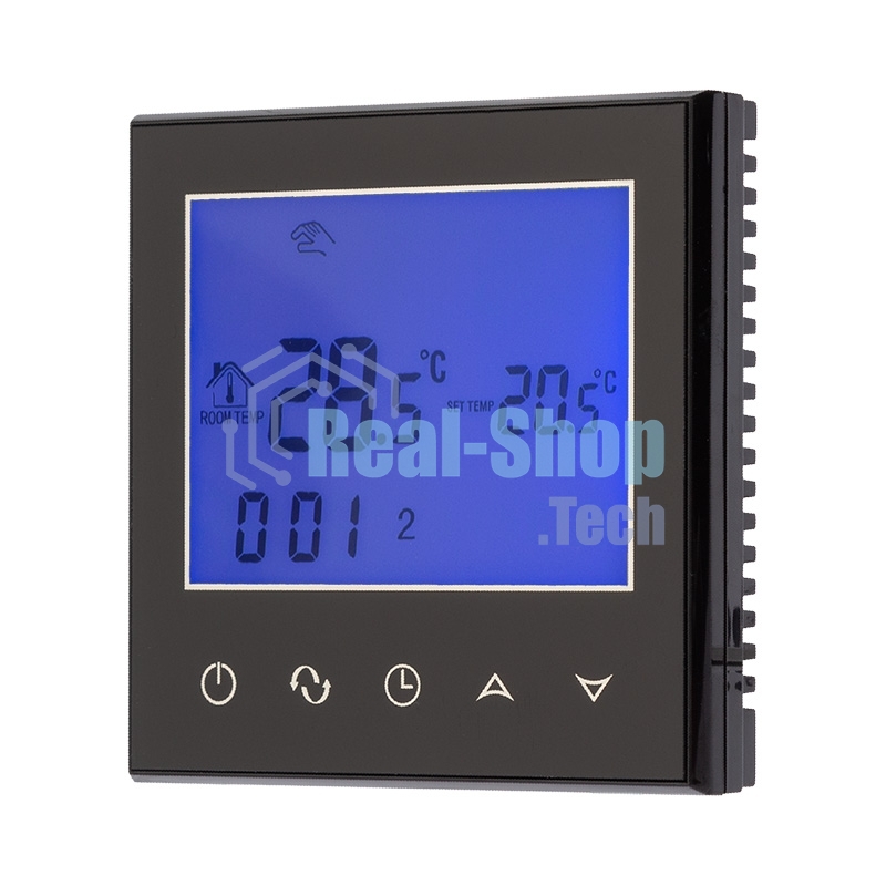 Терморегулятор с сенсорными кнопками Rexant R150 Wi-Fi черный